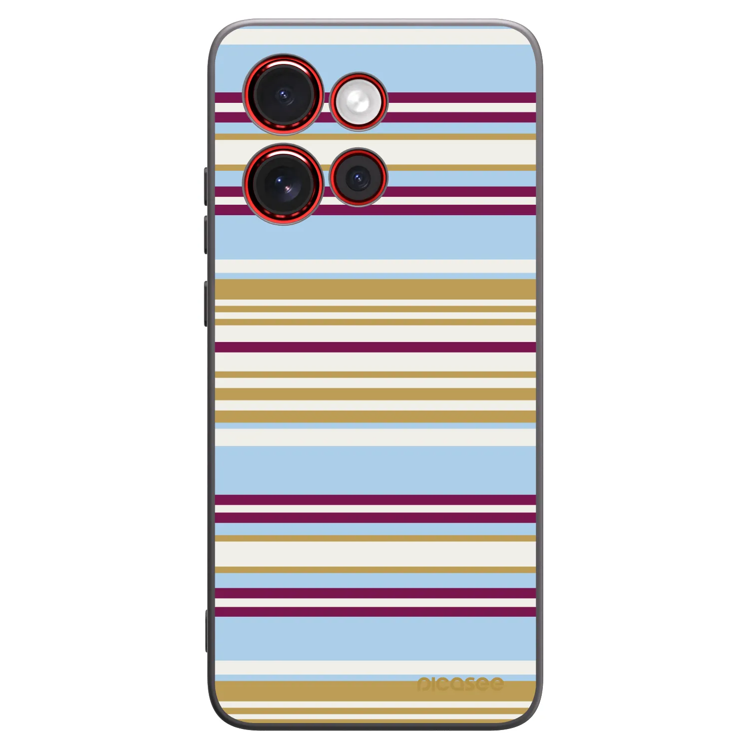 Picasee silikonski črni ovitek za Motorola Edge 60 Neo 5G - Souvenir