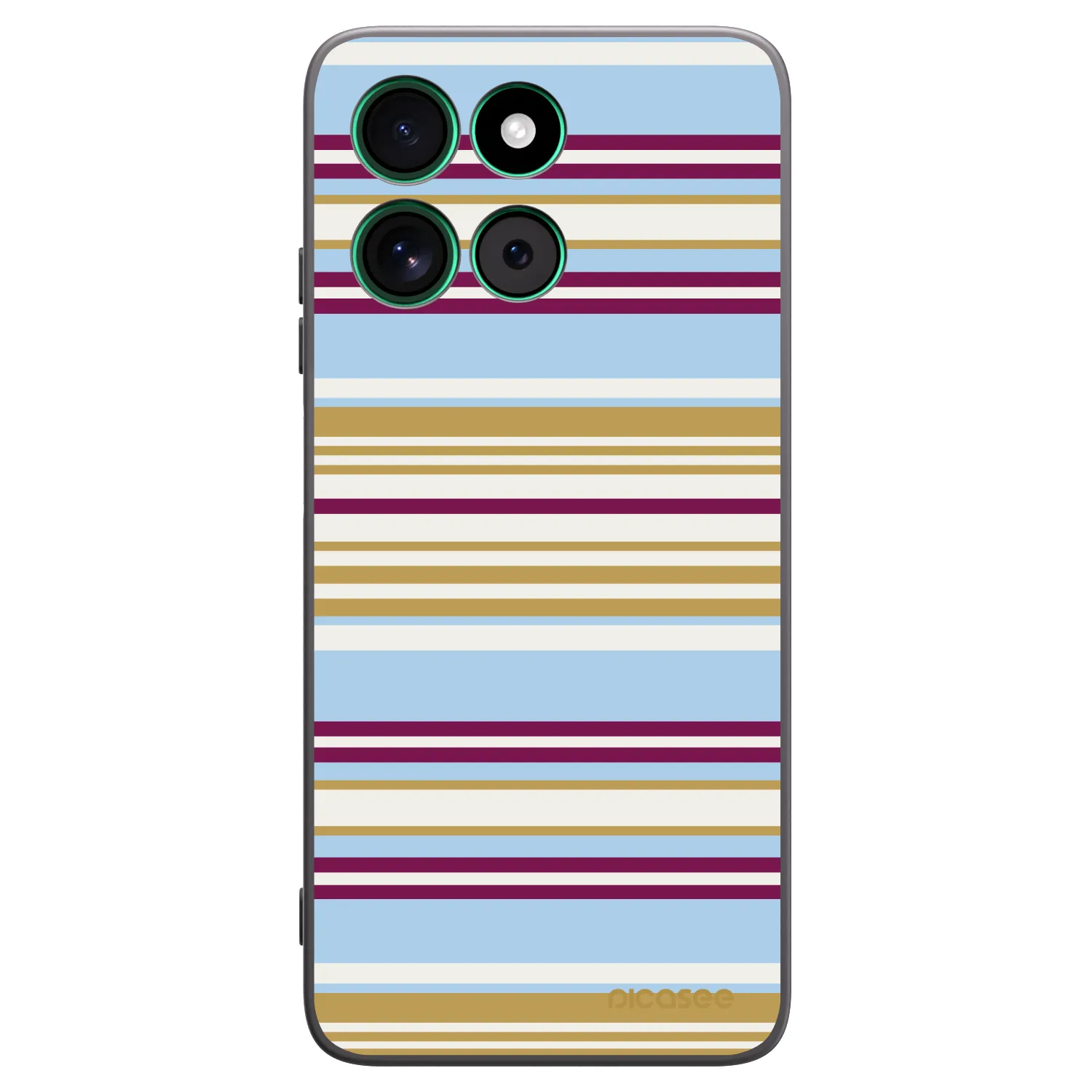 Picasee silikonski črni ovitek za Motorola Moto G57 Power - Souvenir