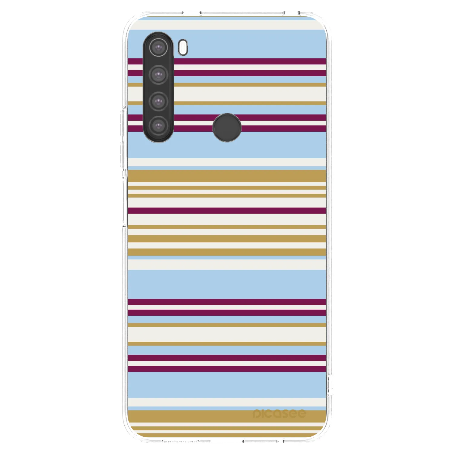 Picasee silikonski prozorni ovitek za Xiaomi Redmi Note 8 - Souvenir