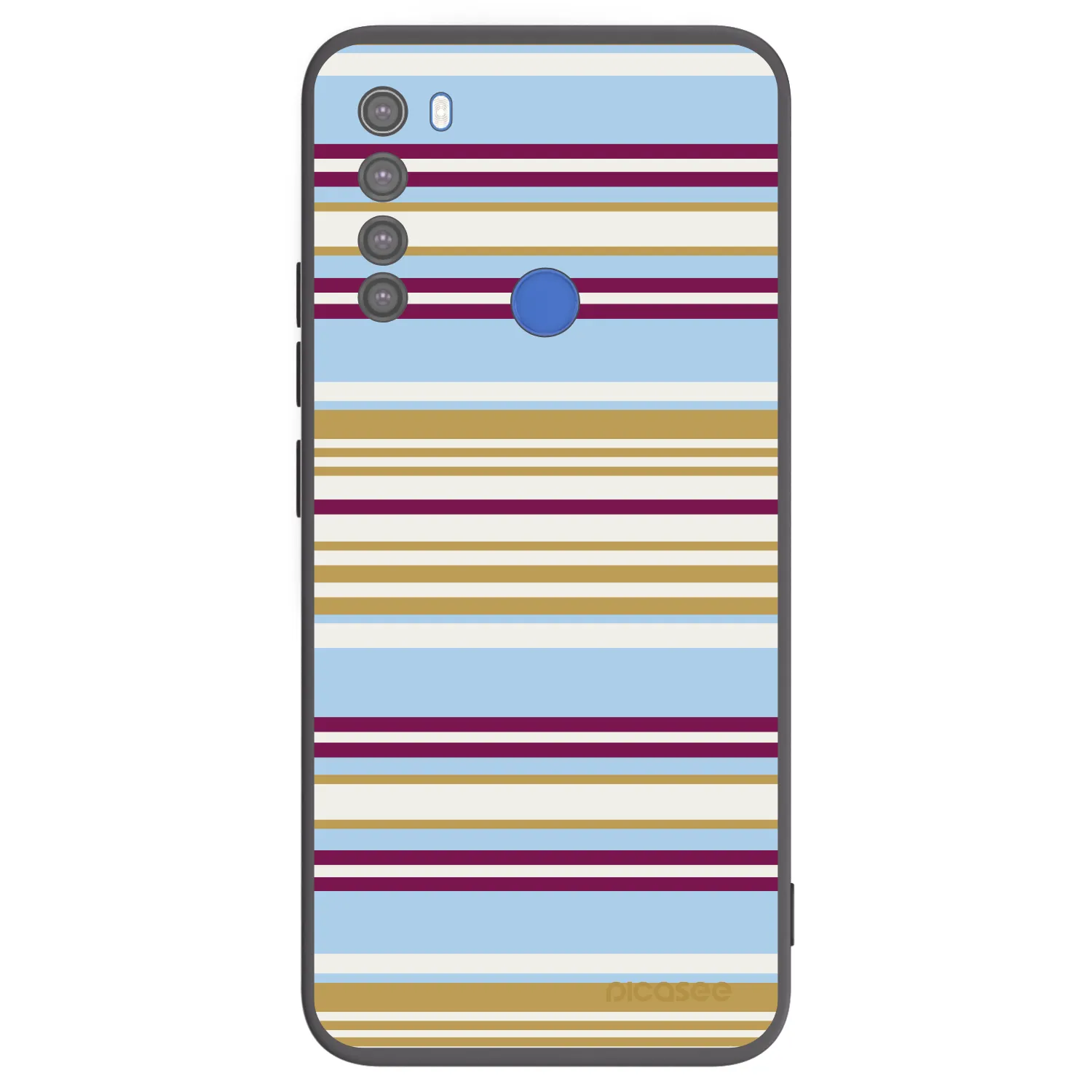Picasee silikonski črni ovitek za Xiaomi Redmi Note 8T - Souvenir