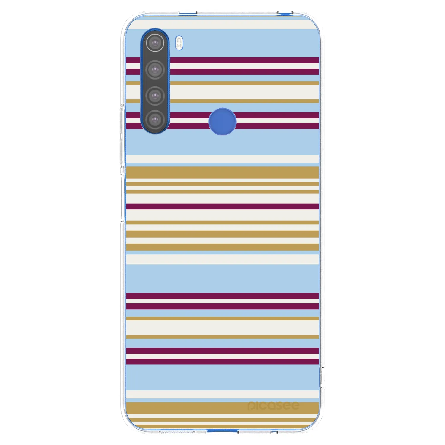 Picasee silikonski prozorni ovitek za Xiaomi Redmi Note 8T - Souvenir