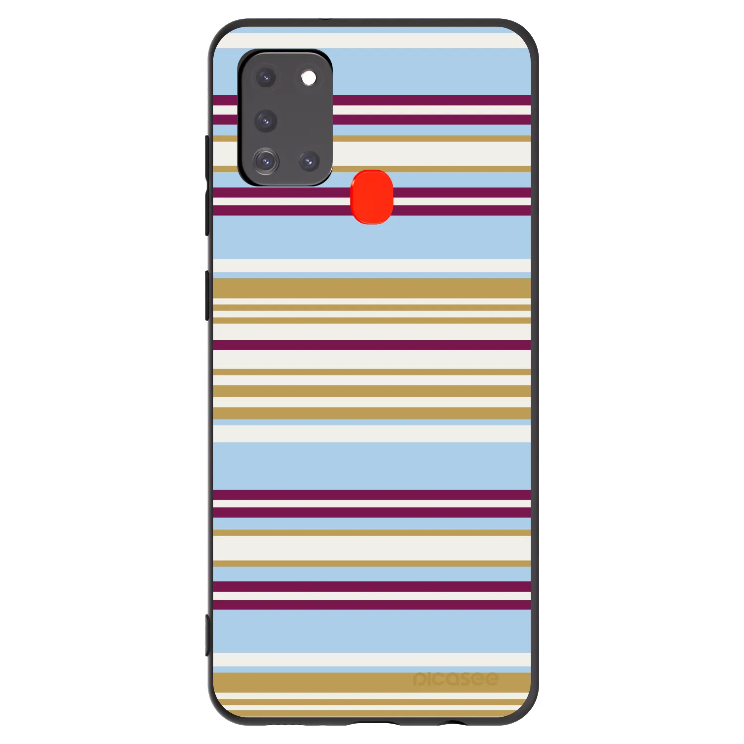 Picasee silikonski črni ovitek za Samsung Galaxy A21s - Souvenir