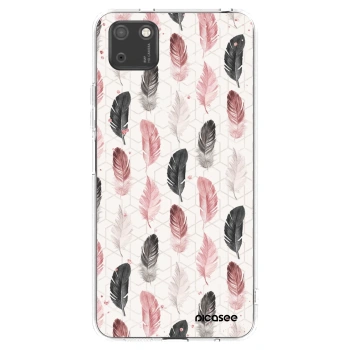 Picasee silikonski prozorni ovitek za Huawei Y5P - Feather 2
