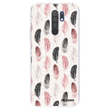 Picasee silikonski prozorni ovitek za Xiaomi Redmi 9 - Feather 2