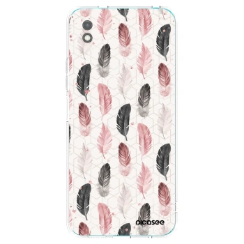 Picasee silikonski črni ovitek za Xiaomi Redmi 9A - Feather 2