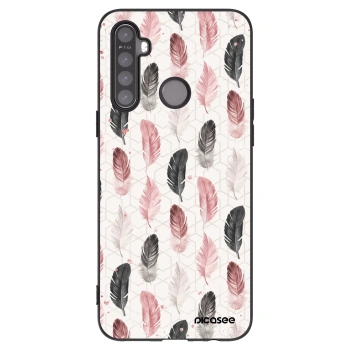 Picasee silikonski črni ovitek za Realme 6i - Feather 2