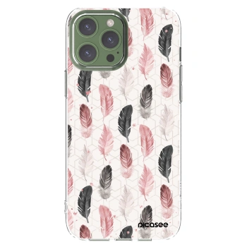Picasee silikonski prozorni ovitek za Apple iPhone 13 Pro Max - Feather 2