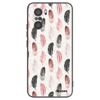 Picasee silikonski črni ovitek za Xiaomi Poco F3 - Feather 2