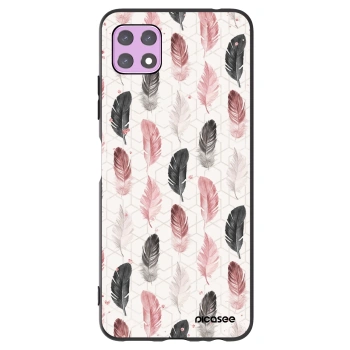 Picasee silikonski črni ovitek za Samsung Galaxy A22 A226B 5G - Feather 2
