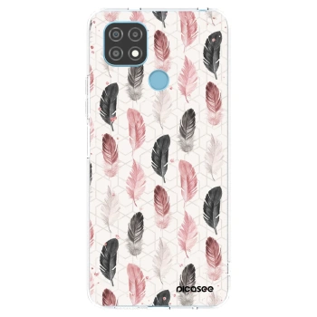 Picasee silikonski prozorni ovitek za Realme C21 - Feather 2