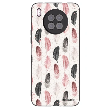 Picasee silikonski črni ovitek za Huawei Nova 8i - Feather 2