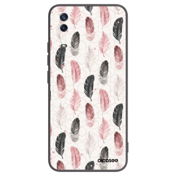 Picasee silikonski črni ovitek za Vivo Y11s - Feather 2