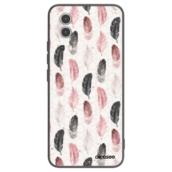 Picasee silikonski črni ovitek za Vivo Y72 5G - Feather 2