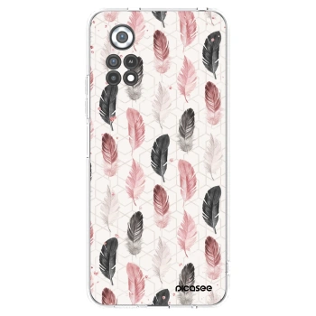 Picasee silikonski prozorni ovitek za Xiaomi Poco X4 Pro 5G - Feather 2