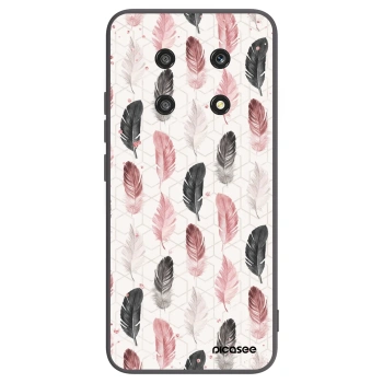 Picasee silikonski črni ovitek za Honor Magic4 Lite 5G - Feather 2