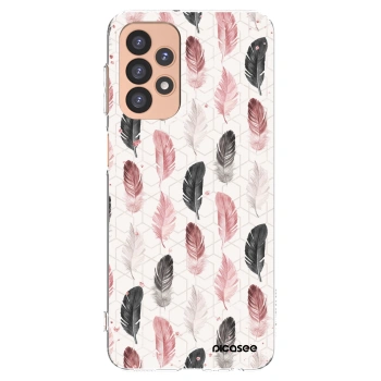 Picasee silikonski prozorni ovitek za Samsung Galaxy A23 A236B 5G - Feather 2