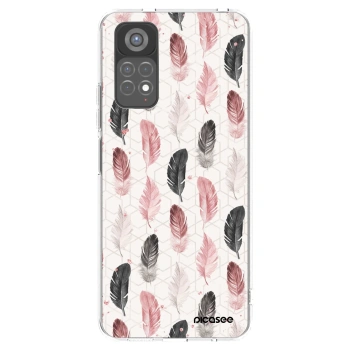 Picasee silikonski prozorni ovitek za Xiaomi Redmi Note 11S 5G - Feather 2