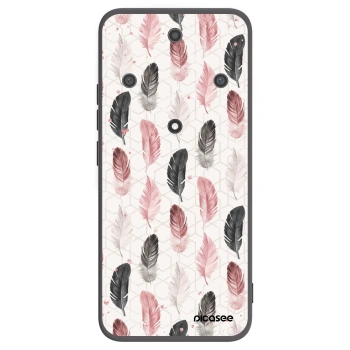 Picasee silikonski črni ovitek za Honor Magic5 Lite 5G - Feather 2
