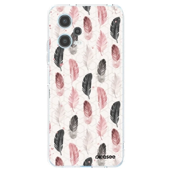Picasee silikonski prozorni ovitek za Xiaomi Redmi Note 12 5G - Feather 2