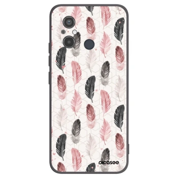 Picasee silikonski črni ovitek za Xiaomi Redmi 12C - Feather 2