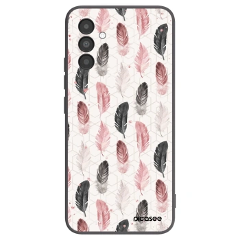Picasee silikonski črni ovitek za Samsung Galaxy A04s A047F - Feather 2