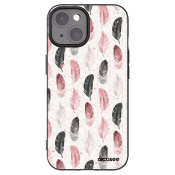 Picasee silikonski črni ovitek za Apple iPhone 15 - Feather 2