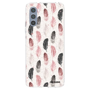 Picasee silikonski prozorni ovitek za Motorola Moto G62 - Feather 2