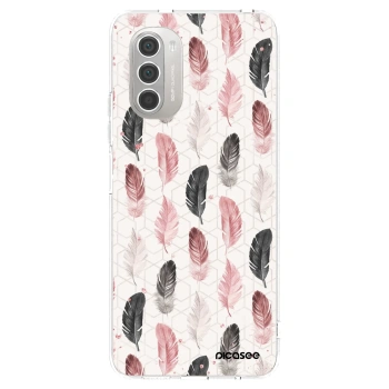 Picasee silikonski prozorni ovitek za Motorola Moto G51 - Feather 2