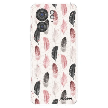 Picasee silikonski prozorni ovitek za Motorola Edge 40 - Feather 2