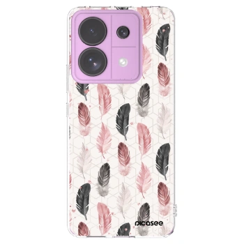 Picasee silikonski prozorni ovitek za Xiaomi Redmi Note 13 Pro 5G - Feather 2