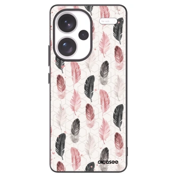 Picasee silikonski črni ovitek za Xiaomi Redmi Note 13 Pro+ 5G - Feather 2