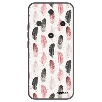 Picasee silikonski črni ovitek za Honor Magic6 Lite 5G - Feather 2