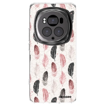 Picasee silikonski prozorni ovitek za Honor Magic6 Pro - Feather 2