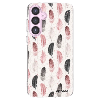 Picasee silikonski prozorni ovitek za Samsung Galaxy A55 5G A556B - Feather 2