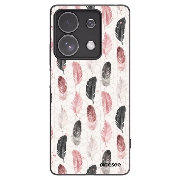 Picasee silikonski črni ovitek za Xiaomi Redmi Note 13 Pro 4G - Feather 2