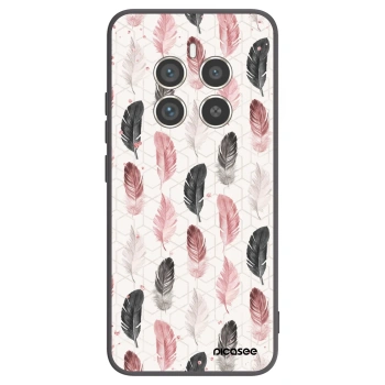 Picasee silikonski črni ovitek za Realme 12 Pro 5G - Feather 2