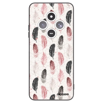 Picasee silikonski črni ovitek za Xiaomi Redmi 14C - Feather 2