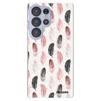 Picasee silikonski prozorni ovitek za Samsung Galaxy S25 Ultra 5G - Feather 2