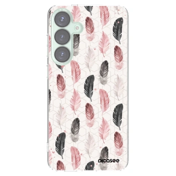 Picasee silikonski prozorni ovitek za Samsung Galaxy S25+ 5G - Feather 2