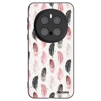 Picasee silikonski črni ovitek za Honor Magic7 Pro 5G - Feather 2