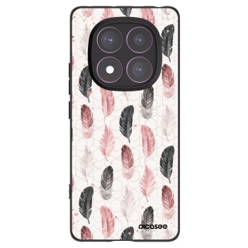 Picasee silikonski črni ovitek za Xiaomi Redmi Note 14 Pro 4G - Feather 2