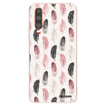 Picasee silikonski prozorni ovitek za Huawei P30 - Feather 2