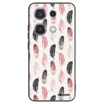 Picasee silikonski črni ovitek za Xiaomi Redmi Note 14S - Feather 2