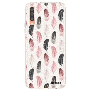 Picasee silikonski prozorni ovitek za Samsung Galaxy A70 A705F - Feather 2
