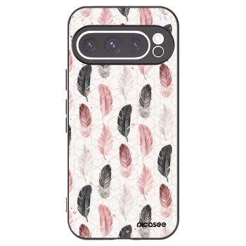 Picasee silikonski črni ovitek za Google Pixel 9 Pro XL - Feather 2
