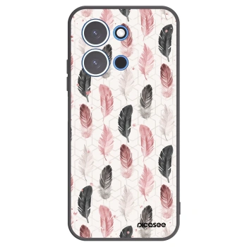 Picasee silikonski črni ovitek za Xiaomi Redmi 15C 4G - Feather 2
