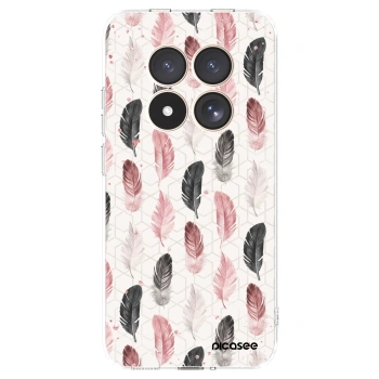Picasee silikonski prozorni ovitek za Xiaomi Redmi Note 15 Pro 4G - Feather 2
