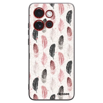 Picasee silikonski črni ovitek za Motorola Edge 60 Neo 5G - Feather 2