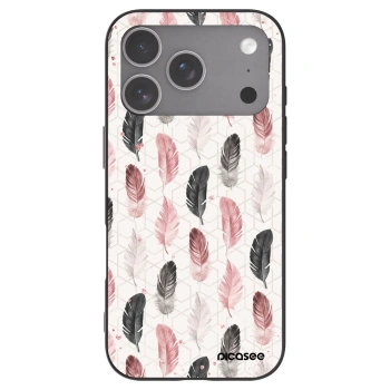 Picasee silikonski črni ovitek za Apple iPhone 18 Pro - Feather 2
