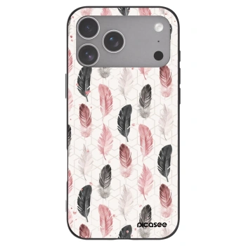 Picasee silikonski črni ovitek za Apple iPhone 18 Pro Max - Feather 2